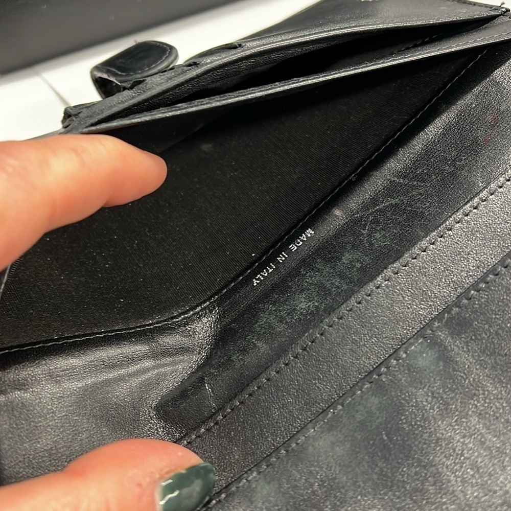 Chanel Black Quilted Lambskin Leather Clutch Long Portef Rab Gous Wallet in Box - Picture 8 of 16